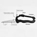 La Ardilla Camping Multi-Function Carabiner Knife Tool 5 in 1 5