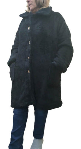 Plush Reversible Coat with Pockets Sizes 14 and 16 1