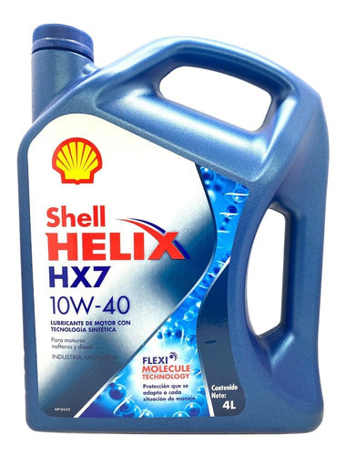 Kit Aceite Shell Hx7 + Filtros Chevrolet Corsa 1.4 1.6 Nafta 1