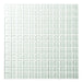 Misiones Deco Bianca Plain 2 Glass Mosaic Sheet 0