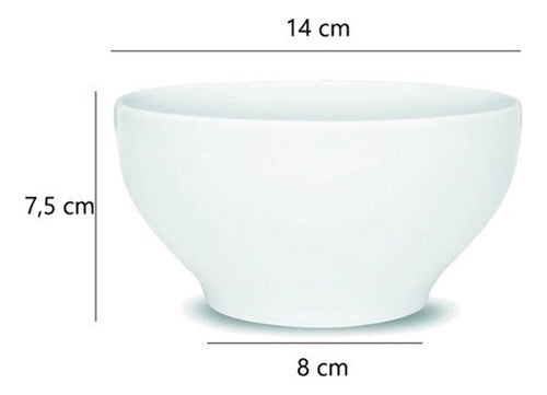 Set of 6 Biona Ceramic Cereal Bowls 600ml Colors 5