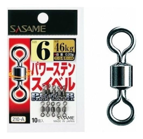 Sasame Swivel 210-A N°3 Resist. 91 Kg 2