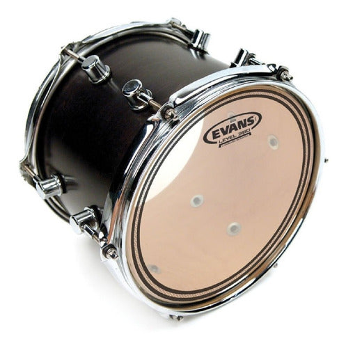 Evans 13" EC2 Transparent Double Layer TT13EC2 1