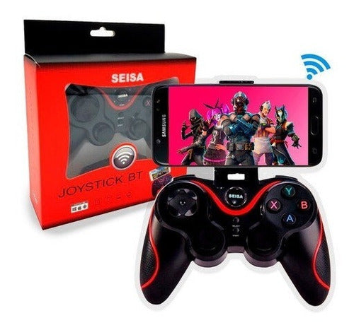 Seisa Bluetooth Joystick Controller for Android Cell Phones, Tv Box, Windows PC 1