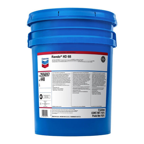 Texaco Rando HD 68 Antiwear Hydraulic Fluid 18.93 L 0