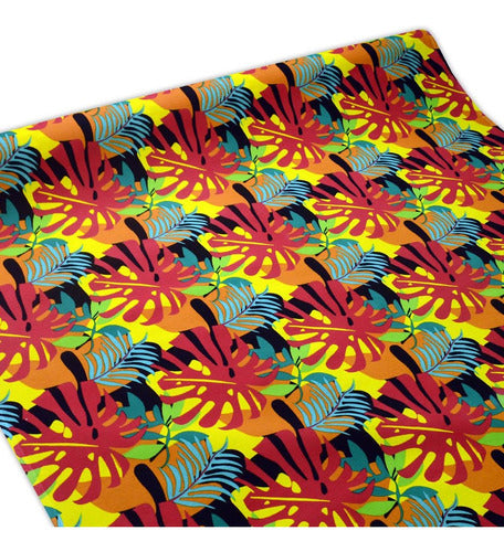 Printed Canvas Fabric (Width 1.50 M) Per Meter 96