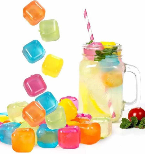 Cubitos Refrigerantes Hielo Reutilizable X10 Plástico 0