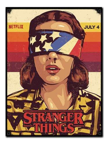 Laminasdecoupage Vintage Frame 21 X 29 Cm / Stranger Things Poster 0