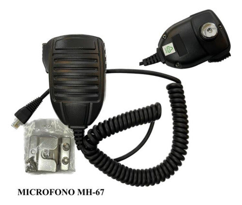 ICONM HM-133V PTT Microphone for ICOM RJ-45 IC-2800H, IC-2820H 3