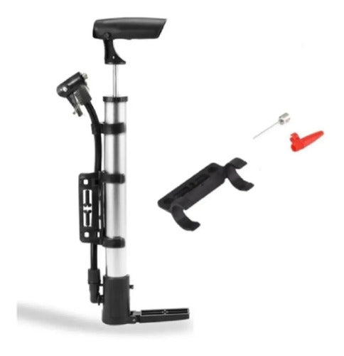 MX Hand Pump for Bicycle and Balls with Holder 4