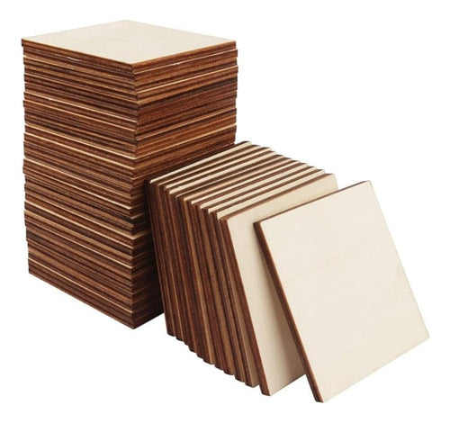 Republica Diseño Square Base 15x15cm MDF Coaster Decor 0