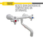 Itepa Exterior Wall-Mounted Mixing Faucet with Movable Pipe MPXSMA 7