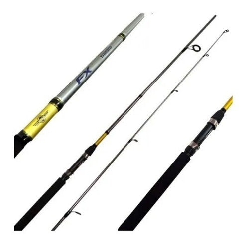 Shimano FX Spinning Rod 1.98m 2 Sections 8-17 Lbs 0