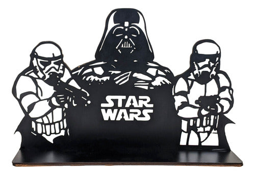 Proyectarte Star Wars Kids Shelf, Wooden Wall Rack 1