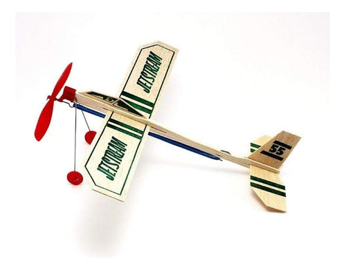 Guillow's Balsa Wood Jetstream Six 55 Airplane, 14 Cm Wingspan 0