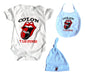 Baby Set Fan Gear Body + Extras Stones Colon Santa Fe 0