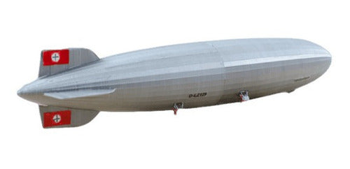 LE·3D Zeppelin LZ 129 Hindenburg Scale 1/600 Model Decoration 0