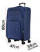 Premium Large 4-Wheel 360° Travel Suitcase New Offer Shipping 12
