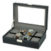 DG Leather Boxes Extra Large 8 Watch Box Case 4