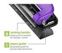 Bostitch Paperpro 3-Hole Punch, 20 Sheet Capacity 2220, Purple 4