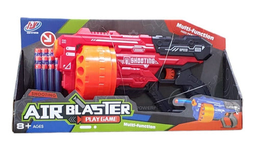 La Le Lu Air Blaster Dart Launcher with 12 Darts 1