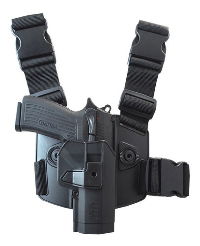 Boer Tactical Kit Holster Level 2 Bersa TPR/PRO + Thigh Rig 1