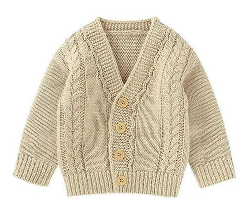 Moma Knitted Baby Cardigan Dralón Mvd Kids 1