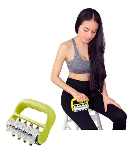 4D Anti-Cellulite Body Massager Circulation Roller 0