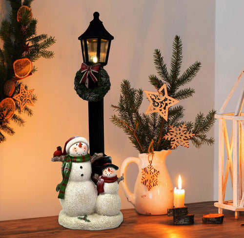 Gift Boutique Christmas Lantern with LED Light, Table Decoration 2