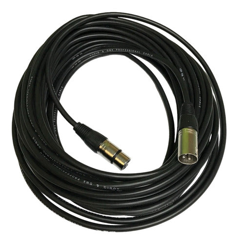 Cable Microfono Dmx 25 Mts Canon Canon Profesional Envio 1