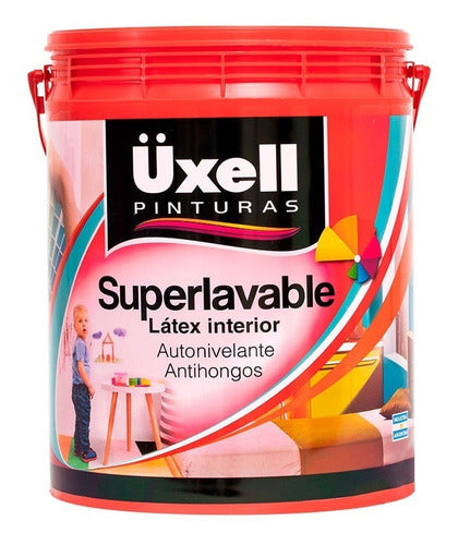 Premium Super Washable Interior Latex Paint Uxell White 20L 0