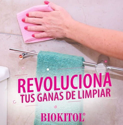 Biokitol Limpiador Piso Flotante Multiuso Madera Porcel 1 L 1