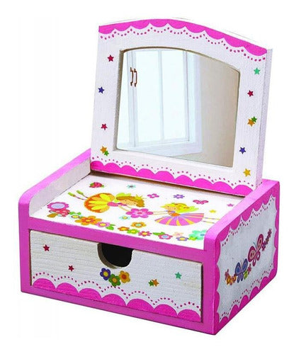 Paint Your Own Fairy Mirror Chest Kit 3