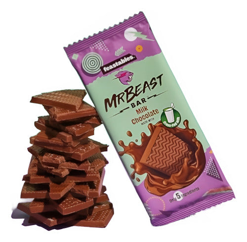 Mr. Beast Bar Original Chocolate Feastables - Entrega Ya! 4