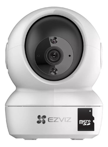 Camara De Seguridad Wifi 2k+ Domo 360 Ezviz + Memoria 128gb 0