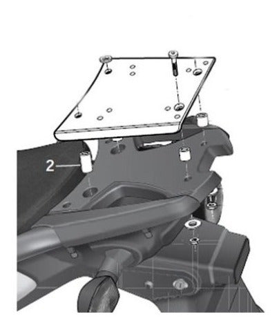 Shad Soporte Trasero Suzuki V-Strom 650 L2 (1216) Sovs62st 1