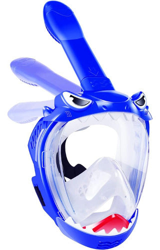 Zipoute Snorkel Full Face Snorkel Mask for Kids 0