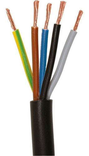 WireFlex Cable Tipo Taller 5x2,5 Mm X20 Mts Economico 1