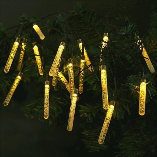 LED Garland 20 Solar Lights Outdoor 5m 8 Effects 5