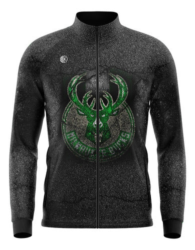 KAPHO (R) Campera Ranglan Kapho Milwaukee Bucks Star 2021 Adultos 0