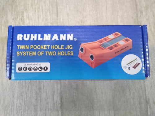 Ruhlmann Double Hidden-Hole Doweling Jig Template - Free Shipping 2