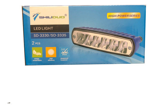 HIGH-POWER SERIES Faroles Camineros 6 Led Alargados 12v-36v 0