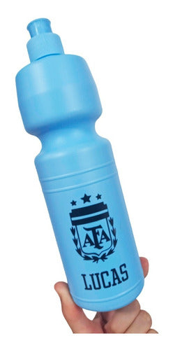 10 Botellas Mundial Escudo Argentina Plasticas Souvenirs Fut 0