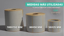 Etiquetas Continuas Thermal Labels 80mm X 50mm - Roll of 900 Labels 3