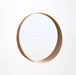 Round Wooden Frame Wall Mirror Ws-029 60 0