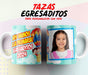 Imprimi Kits Plantillas Tazas Egresaditos 2023 Diseños Foto Sublimar #2 4