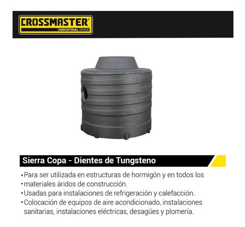 Crossmaster Sierra Copa 55 Mm Widia Hormigon Profesional 1