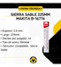 Makita Sable Saw Blade 225mm B-16776 for Metal - Pack of 5 Units 2