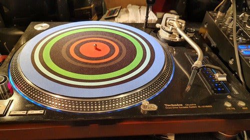 DJPROAUDIO Blue Monday Slipmat Paño Para Bandejas Espuma Lo Mejor 1