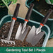 LRLXE Garden Tool Set - 3 Piece Heavy-Duty Gardening Tools 1